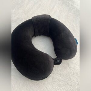 Brookstone Black Neck Support Pillow